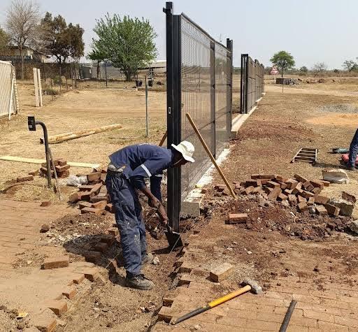 Security & fencing at work